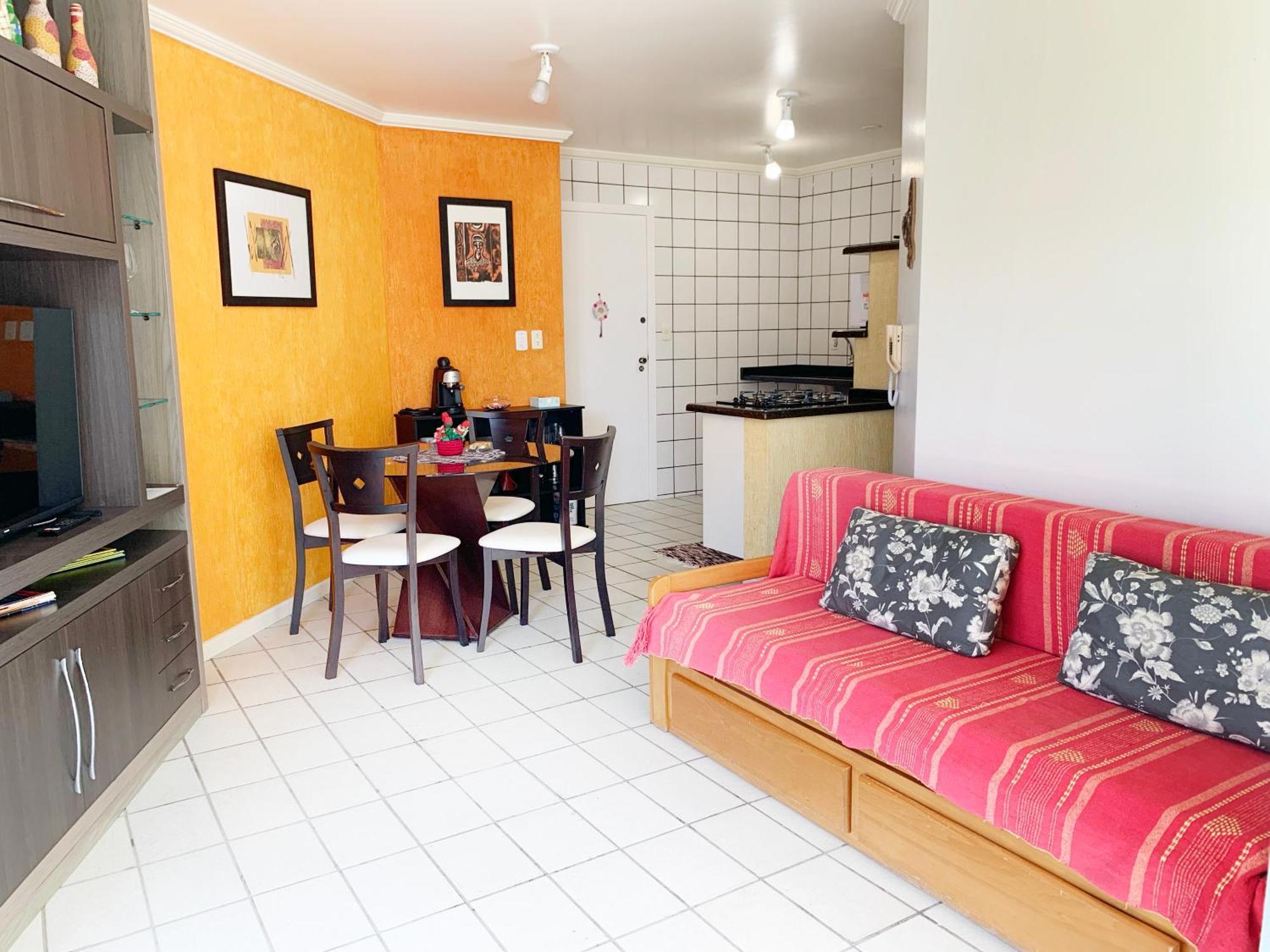 Apartamento Apartamento De Dois Quartos Para 6 Pessoas Em Canasvieiras A Uma Quadra Da Praia Em Area Nobre *